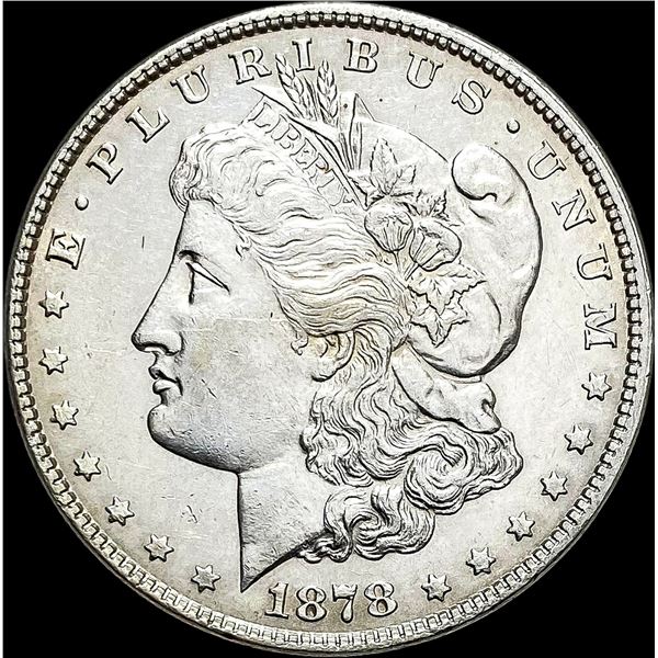1878-S Silver Morgan Dollar CLOSELY UNCIRCULATED