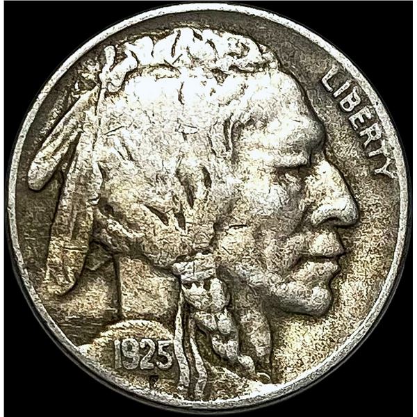 1925-S Buffalo Nickel LIGHTLY CIRCULATED