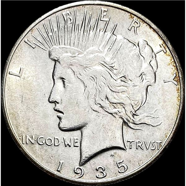 1935-S Silver Peace Dollar CLOSELY UNCIRCULATED
