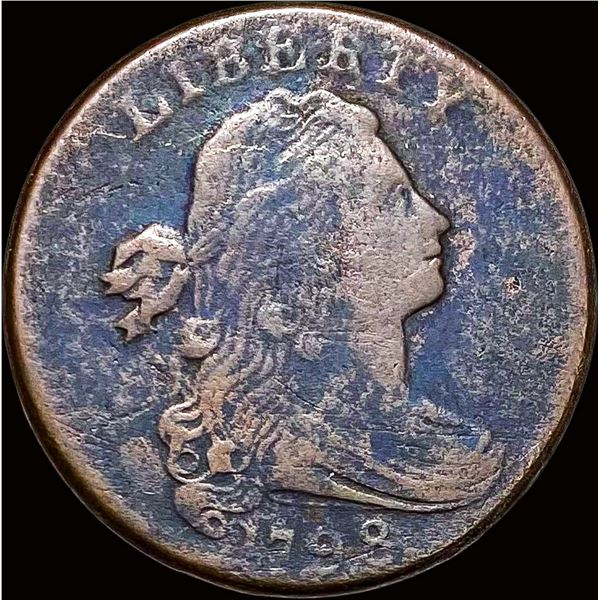 1798 Flowing Hair Large Cent LIGHT CIRC