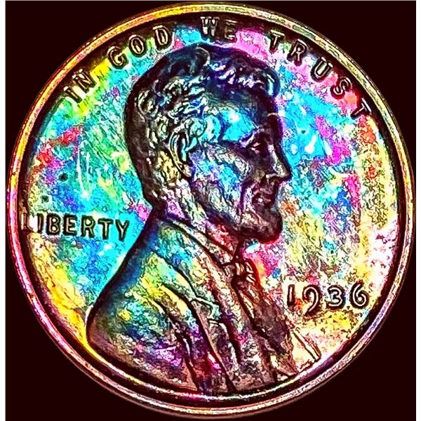 1936 Lincoln Wheat Cent CHOICE PROOF