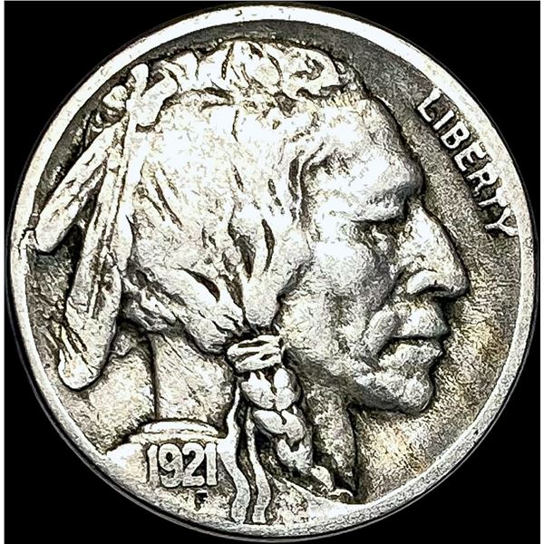 1921-S Buffalo Nickel LIGHTLY CIRCULATED