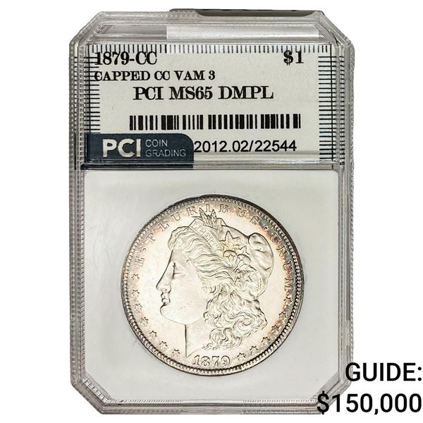 1879-CC Morgan Silver Dollar PCI MS65 DMPL