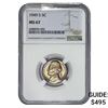 Image 1 : 1949-S Jefferson Nickel NGC MS67