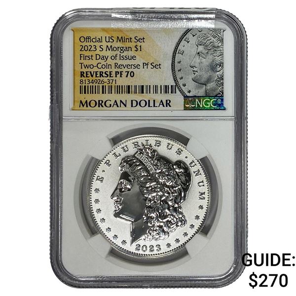 2023-S Morgan Silver Dollar NGC PF70 Reverse Proof