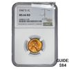 Image 1 : 1947-S Wheat Cent NGC MS66 RD