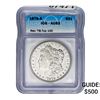 1879-S Morgan Silver Dollar ICG AU53 Rev 78, Top 100
