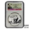 Image 1 : 2012 China Silver 10 Yen Panda NGC MS69 Early Release