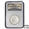 Image 1 : 1860-O Seated Liberty Half Dollar NGC UNC Shipwreck Effect