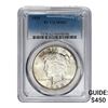 1935 Silver Peace Dollar PCGS MS62