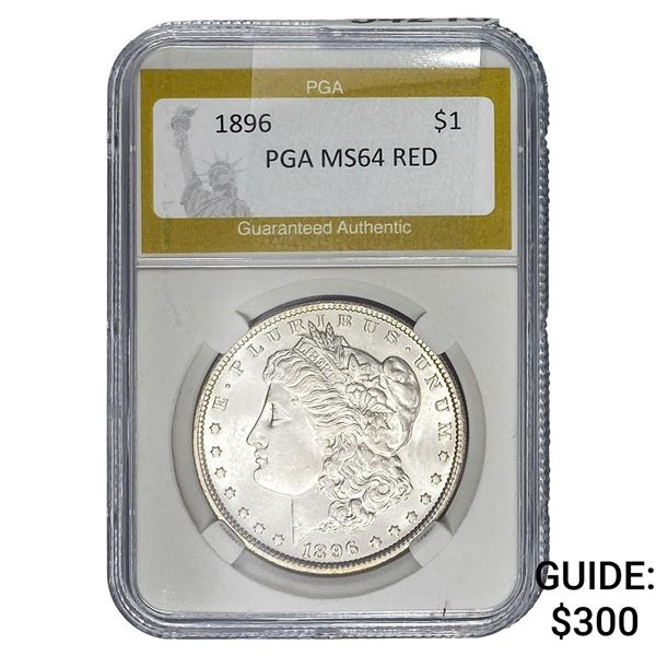 1896 Morgan Silver Dollar PGA MS64