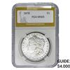Image 1 : 1878 Morgan Silver Dollar PGA MS65