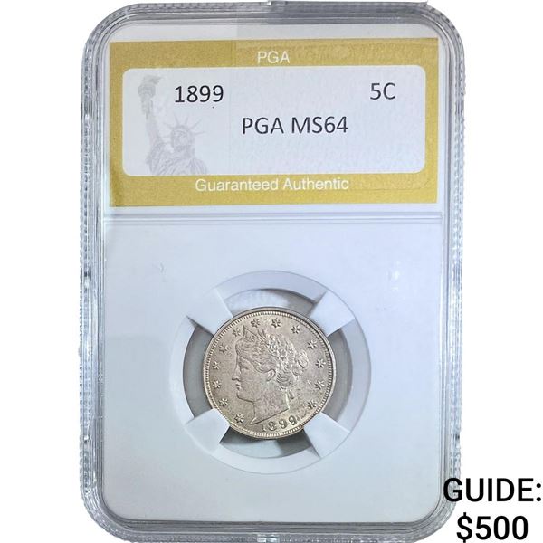 1899 Liberty Victory Nickel PGA MS64