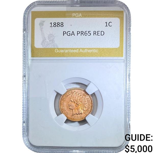 1888 Indian Head Cent PGA PR65 Red
