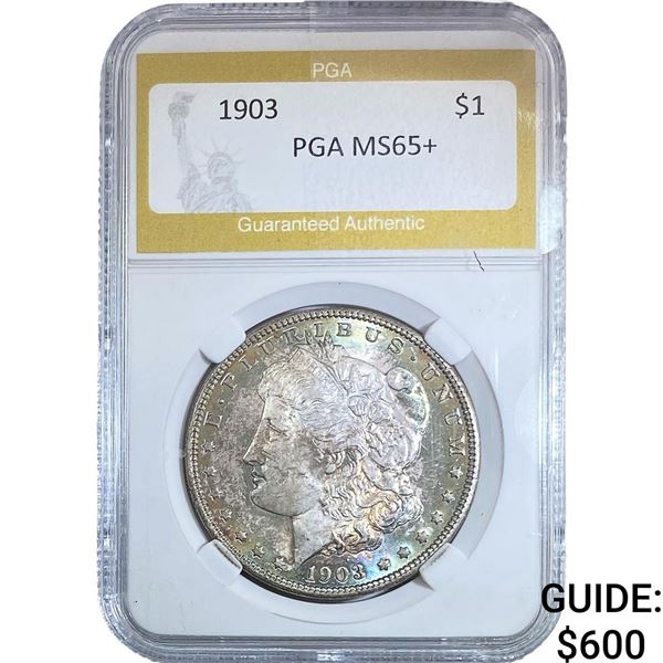 1903 Morgan Silver Dollar PGA MS65+