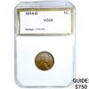 Image 1 : 1914-D Wheat Cent PCI VG08
