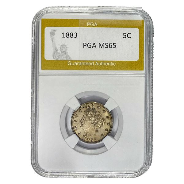 1883 Liberty Victory Nickel PGA MS65