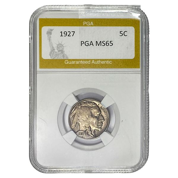 1927 Buffalo Half Dollar PGA MS65
