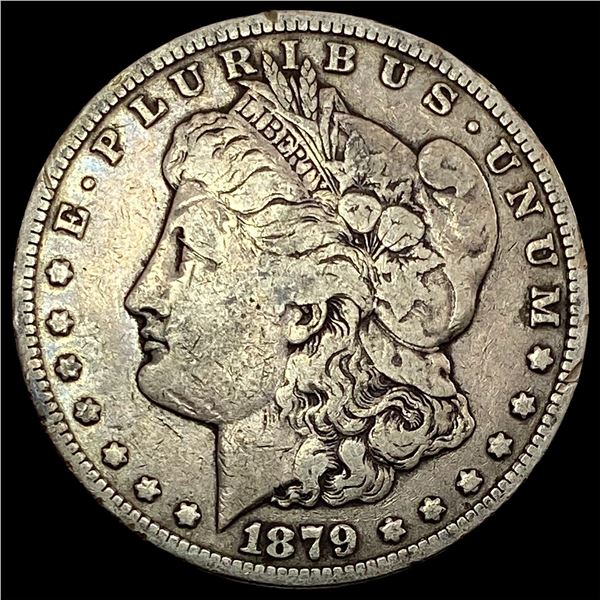 1879-S Silver Morgan Dollar LIGHTLY CIRCULATED