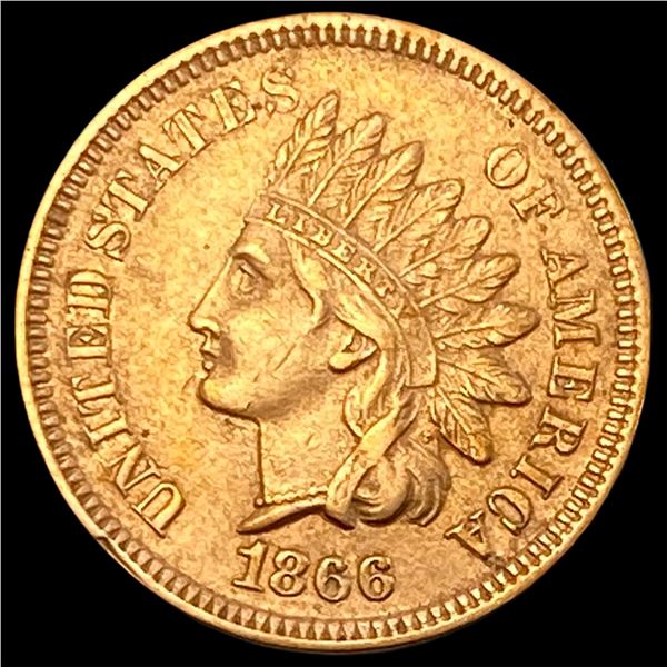 1866 Red Indian Head Cent UNCIRCULATED