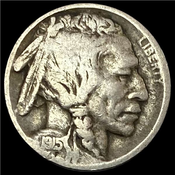 1915-S Buffalo Nickel NICELY CIRCULATED