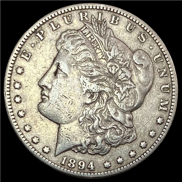 1894-S Silver Morgan Dollar NEARLY UNCIRCULATED