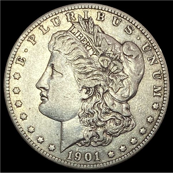 1901-S Silver Morgan Dollar CLOSELY UNCIRCULATED