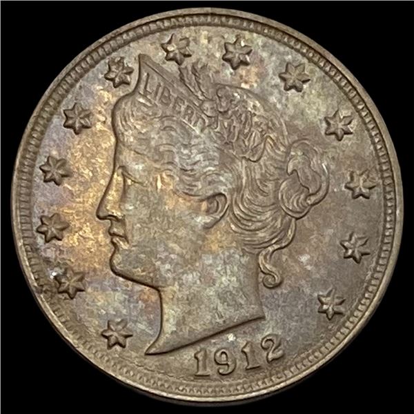 1912 Liberty Head Nickel CLOSELY UNCIRCULATED