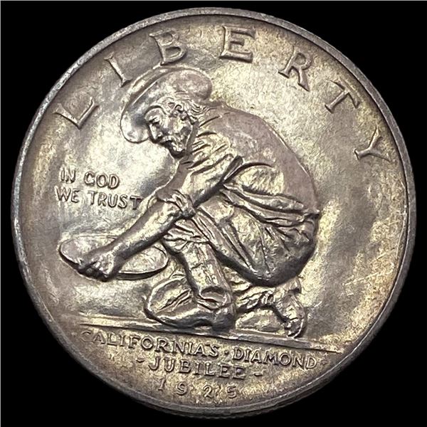 1925-S California Jubilee Half Dollar GEM BU