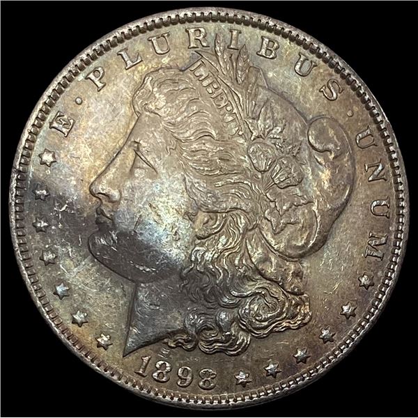 1898-S Silver Morgan Dollar CLOSELY UNCIRCULATED