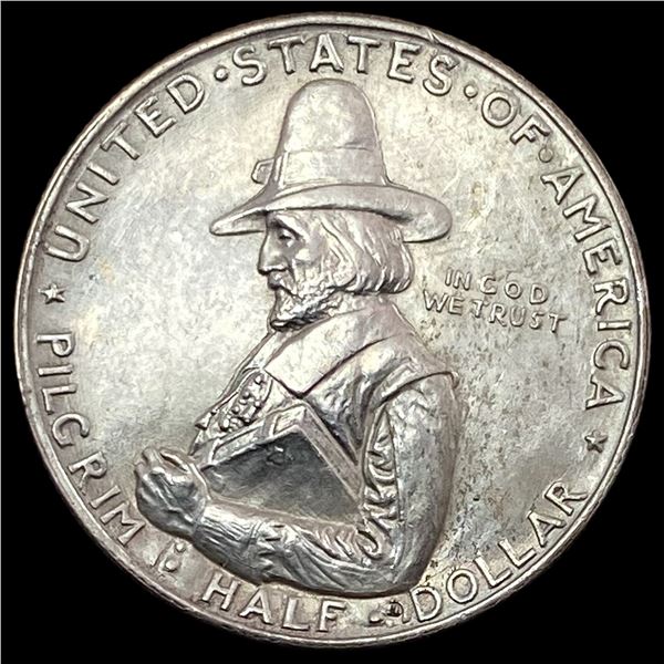 1920 Silver Pilgrim Half Dollar UNCIRCULATED