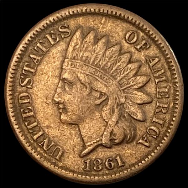 1861 Indian Head Cent LIGHTLY CIRCULATED