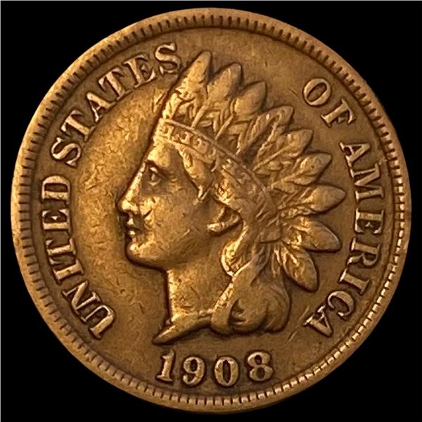 1908-S Indian Head Cent LIGHTLY CIRCULATED