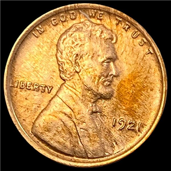 1921 Red Lincoln Wheat Cent UNCIRCULATED