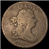 Image 1 : 1805 Draped Bust Half Cent LIGHTLY CIRCULATED