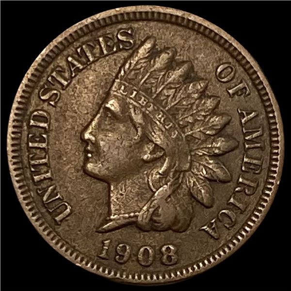 1908-S Indian Head Cent NEARLY UNCIRCULATED