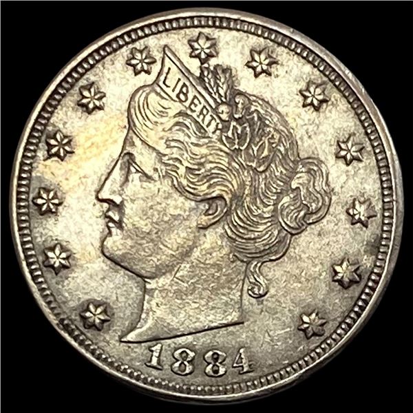 1884 Liberty Head Nickel CLOSELY UNCIRCULATED