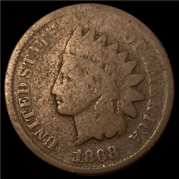 1868 Indian Head Cent NICELY CIRCULATED
