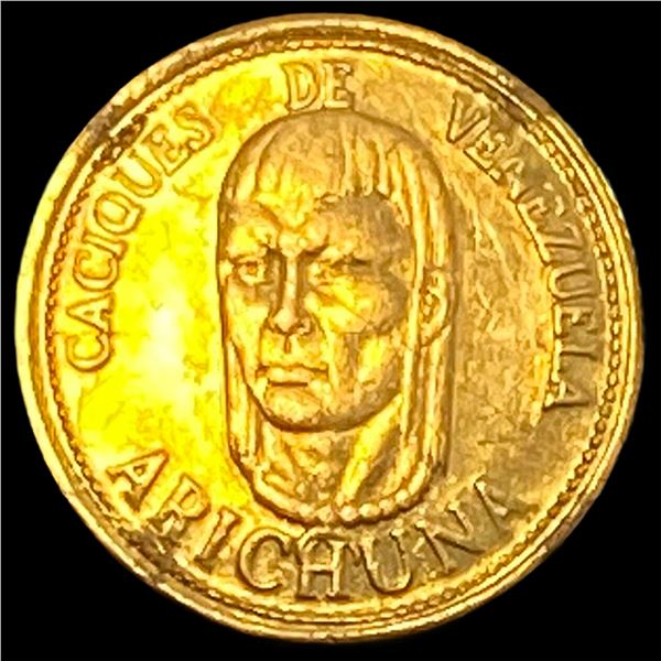 Venezuela 1955 Gold Coin .6430oz