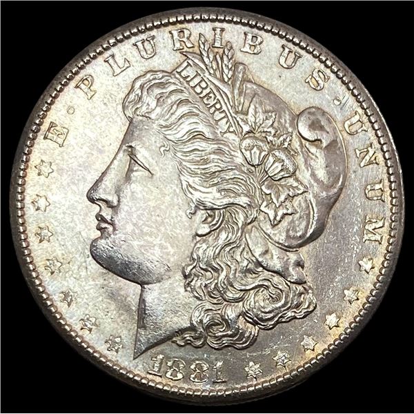 1881-S Silver Morgan Dollar CHOICE BU