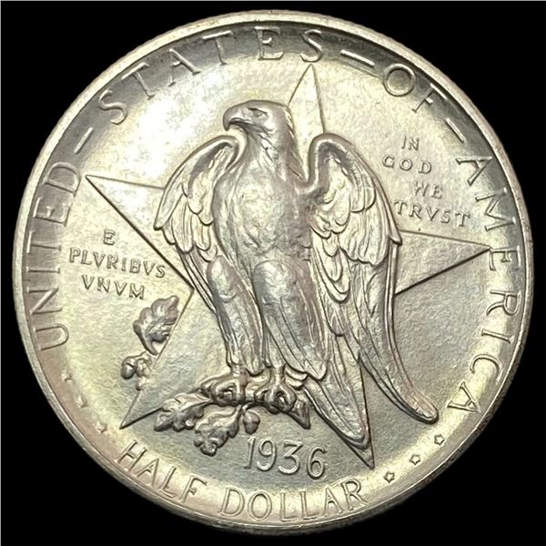 1936-S Silver Texas Half Dollar CHOICE BU