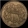 Image 1 : 1865 Copper 2 Cents HIGH GRADE