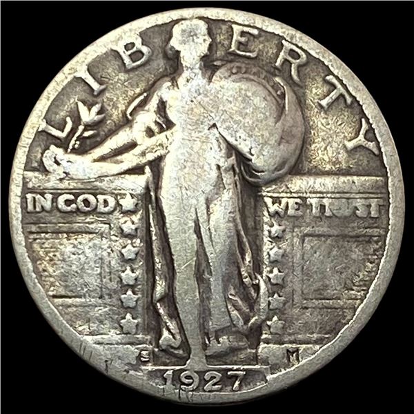 1927-S Standing Liberty Quarter NICELY CIRCULATED