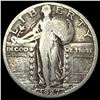 Image 1 : 1927-S Standing Liberty Quarter NICELY CIRCULATED