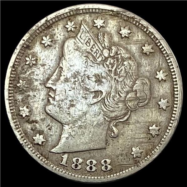 1888 Liberty Head Nickel NICELY CIRCULATED