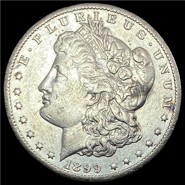 1899-O Micro O Silver Morgan Dollar NEARLY UNCIRCULATED