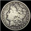 Image 1 : 1901-O Silver Morgan Dollar NICELY CIRCULATED