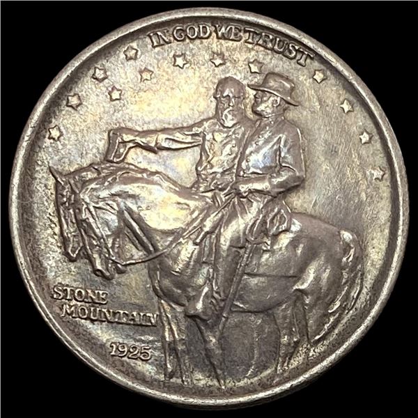1925 Silver Stone Mountain Half Dollar UNCIRCULATED