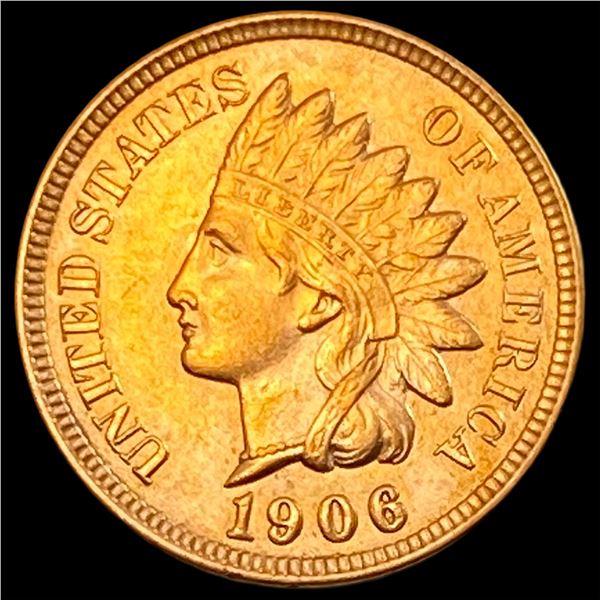 1906 Red Indian Head Cent CHOICE BU