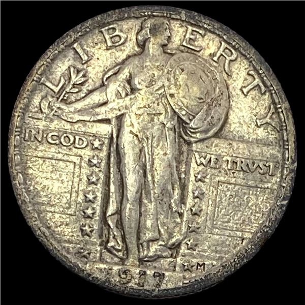 1917 Type 2 Standing Liberty Quarter LIGHTLY CIRCULATED
